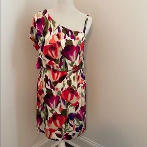 Dress barn one shoulder dress